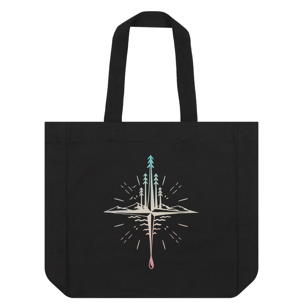 
                  
                    Black Compass Tote Bag
                  
                