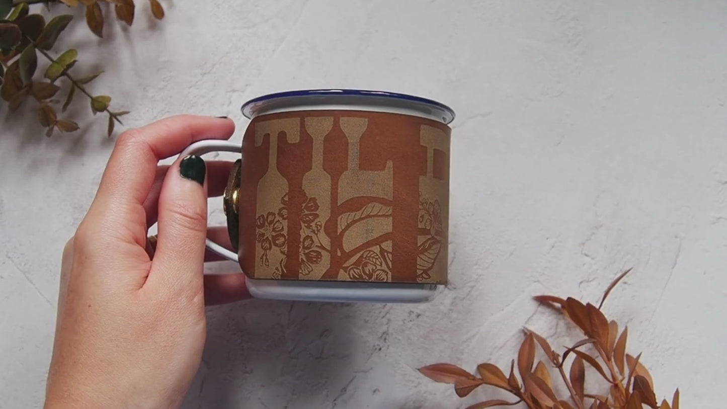 Til Death Enamel Mug