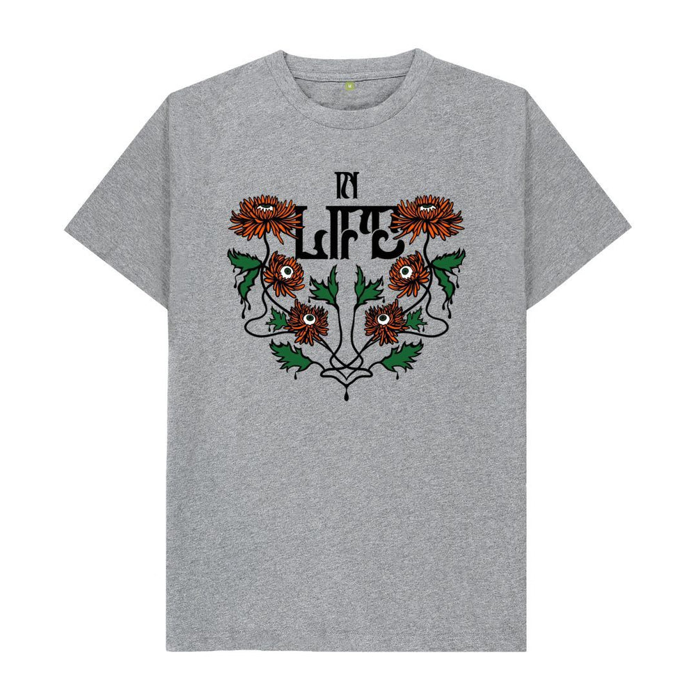 
                  
                    Athletic Grey In Life \/ In Death Organic Cotton T-Shirt
                  
                