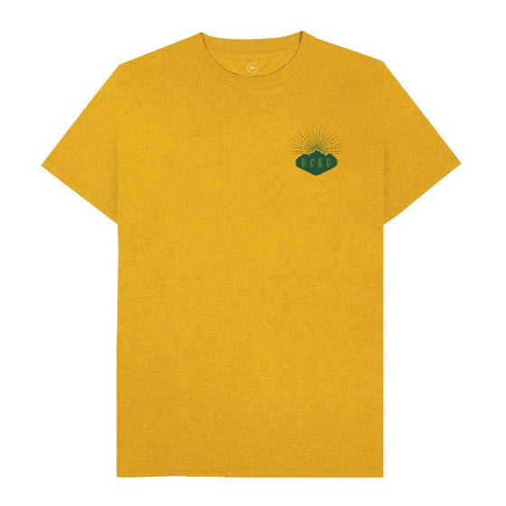 Sunflower Yellow Rock Climber T-Shirt - Recycled Organic Cotton