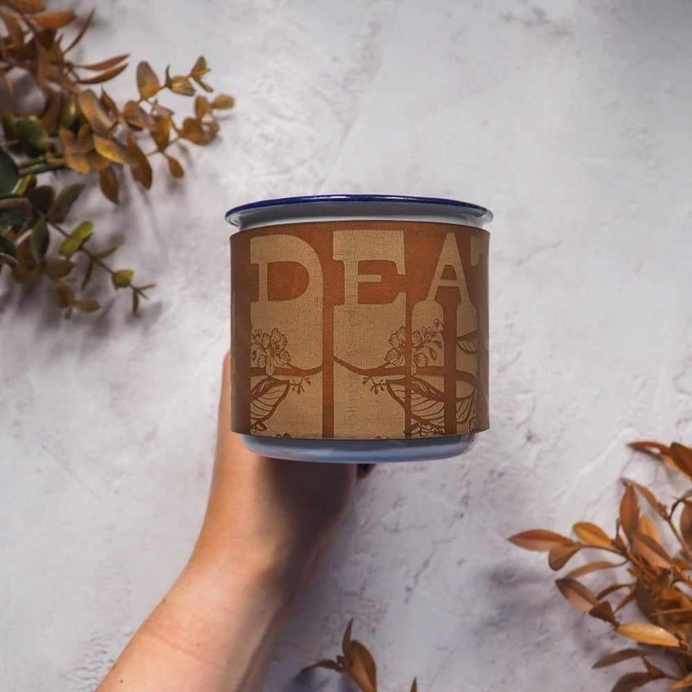 Til Death Enamel Mug, by Hord