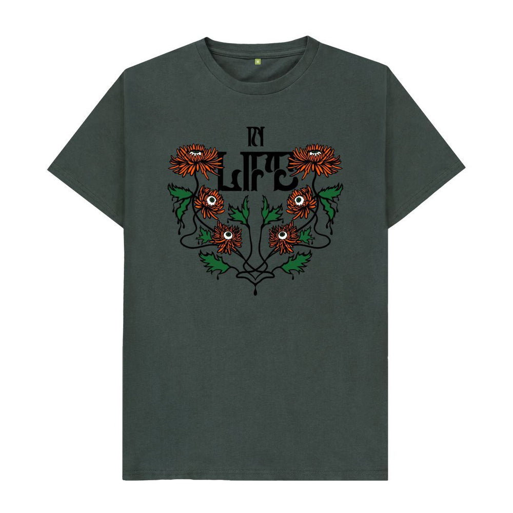 
                  
                    Dark Grey In Life \/ In Death Organic Cotton T-Shirt
                  
                