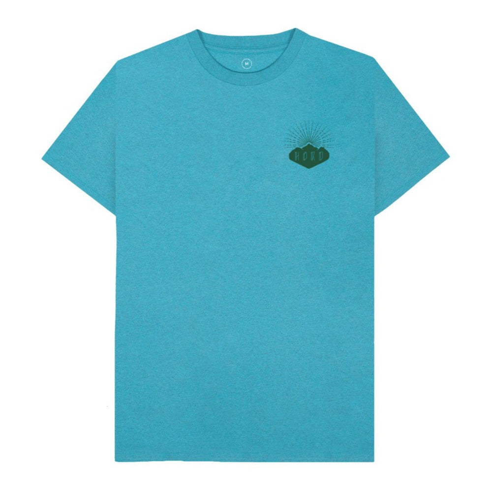 
                  
                    Ocean Blue Rock Climber T-Shirt - Recycled Organic Cotton
                  
                