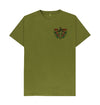 Moss Green 'In Life' Organic Cotton T-Shirt