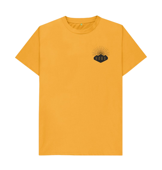 Mustard Unisex Natural T Shirt from Hord.