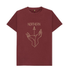 Northern, Basic Organic T-Shirt in Rust