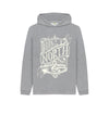 Athletic Grey Kids Born of the North Hoodie, a children's hoodie from Hord.