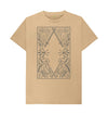 The dungeons and dragons t shirt in sand colour.