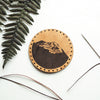 Ben Nevis Leather Patch by HORD - £7.00; the hiker patch from Hord.