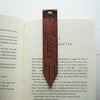 The Custom Leather Bookmark from HÔRD.