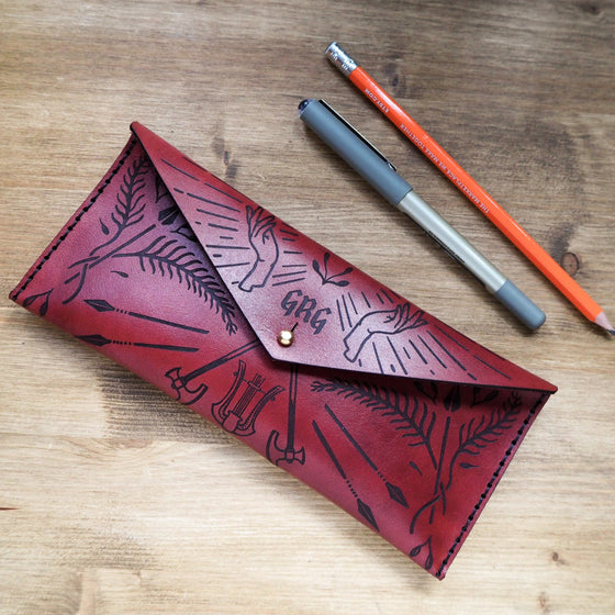 The Dungeoneers Leather Pencil Case from Hôrd.