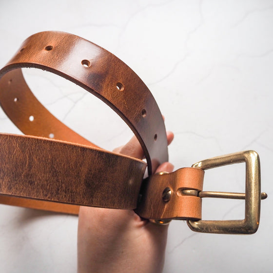 This Leather Belt with Secret Message is desgined to last a lifetime.