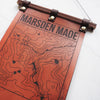 Marsden Made Leather Banner, a luxury home decor from Hord.