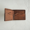 Mountain Wallet, Full Size Bi-Fold, a leather initial wallet from Hôrd.