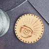 Odins Eye Leather Patch, the Odin Patch from Hord.