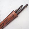 The Rune Drumstick Holder by HÔRD, a personalised leather drumstick holder from HÔRD.
