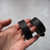 This Viking Leather Bracelet is made to order in your wrist size.