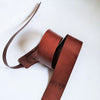 Full view of the Personalised Leather Guitar Strap by HÔRD.