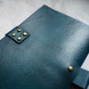 The clasp on the Rune Leather Journal cover by HÔRD.