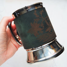 Tankard with Remove-able Leather Sleeve - Botanical from Hôrd.