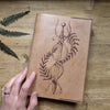 The Dagger Journal Cover, a leather bound journal by HÔRD.
