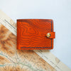 The Contour Mountain Wallet with Coin Section, a personalised wallet with coin pocket by Hôrd.
