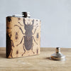 This desginer flask from Hord comes engraved with the illustration of a myriad of bugs. 