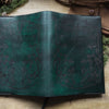 Full view of the Forager leather journal cover by HÔRD.