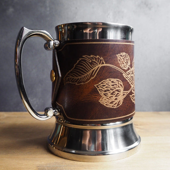 Closer look at the Hop Beer Stein tankard from Hôrd.