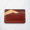 The Misty Mountain Card Holder has two card compartments which has been inspired by the mountains.