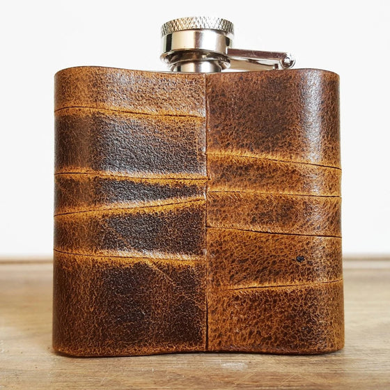 Posterior view of the Pirate Hip Flask.