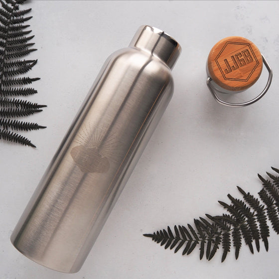 The Steel Adventure Insulated Water Bottle from Hôrd.