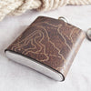 Commemorate your achievement of conquering the three Yorkshire Peaks with this exquisite leather flask.