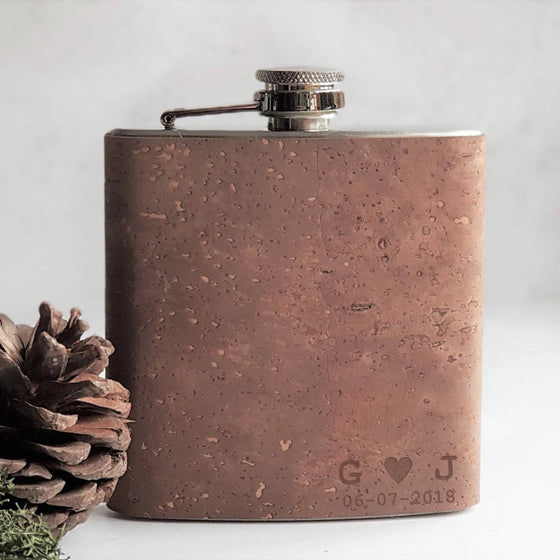 Vegan Valentines Hip Flask, a cute hip flask from Hord.