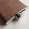 This cute hip flask is made from cork and wrapped onto a stainless steel hip flask.