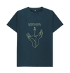 Northern, Basic Organic T-Shirt in denim blue