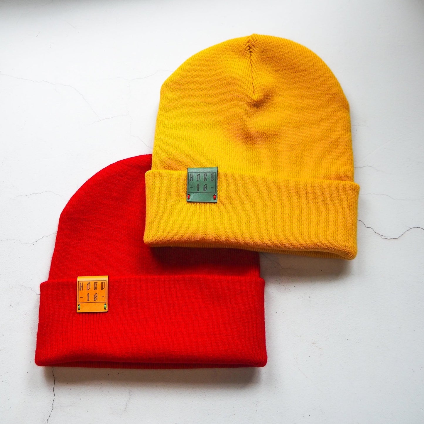 Colour block 90s Hat - Tenth anniversary beanie, a retro beanie hat from Hord.