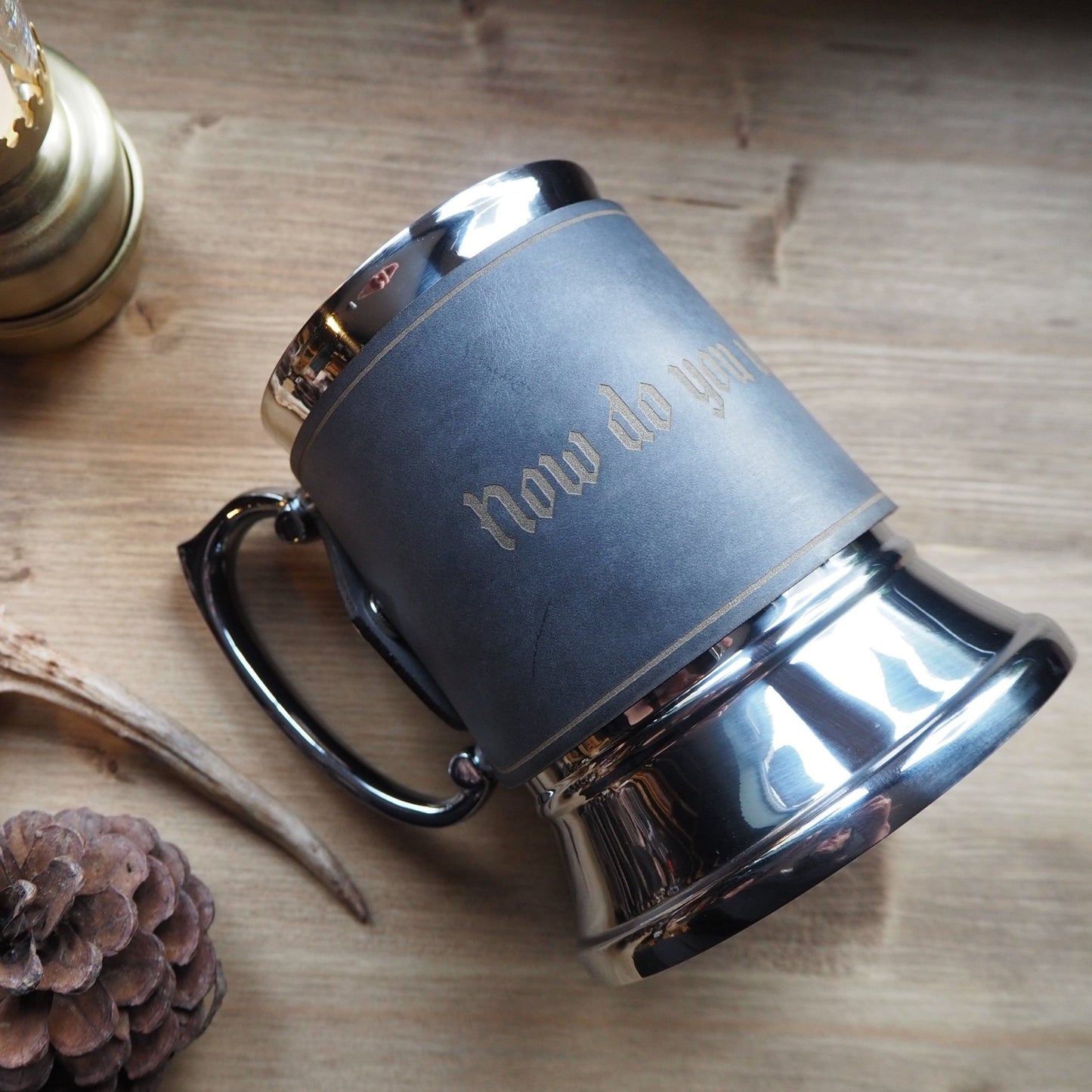 The Custom Tankard with Quote from Hôrd.