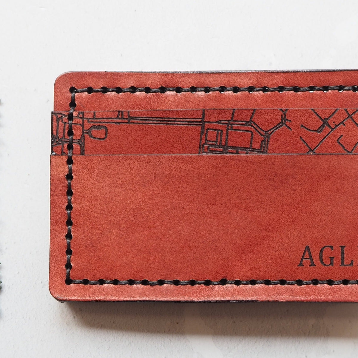 Custom Road Map Card Holder with Money Clip – HÔRD
