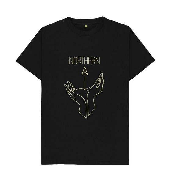 Northern, Basic Organic T-Shirt in black