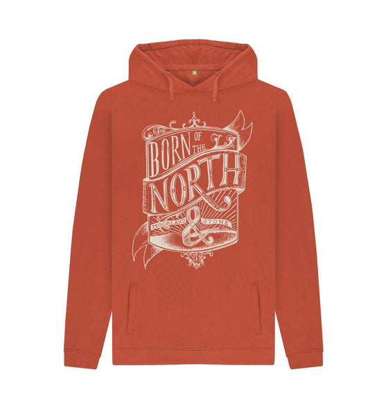 Rust Born of the North, Mens Hoodie