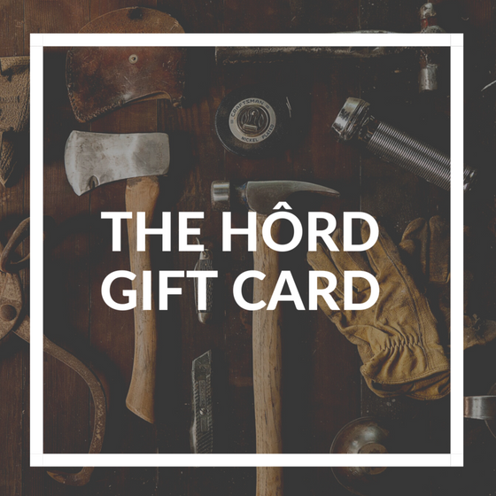 the hôrd gift card, hord leather flask and gifts