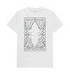 The dungeons and dragons t shirt in white colour.