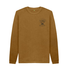  Brown Awl and Anvil, Hord Sweater. The Craftsman Sweater By Hord.