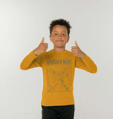 Kids Marsden Made Long Sleeve in Mustard, a kids long sleeve from Hord.