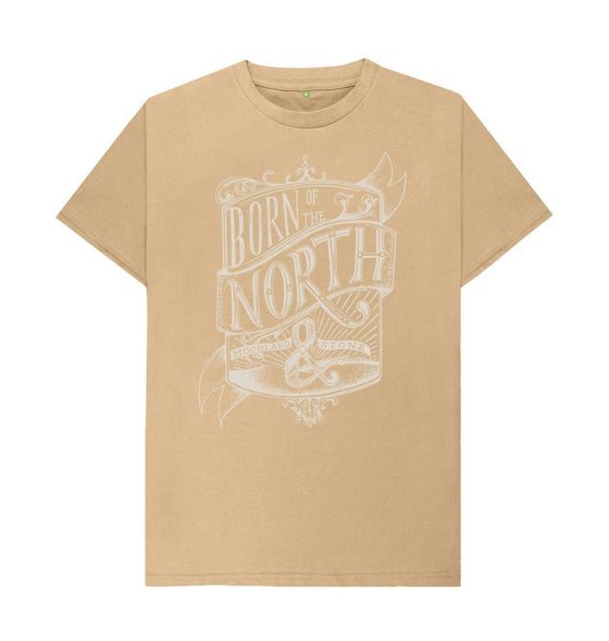 Sand Born of the North, Front Printed, Unisex T-Shirt. The Northern T Shirt By Hord.