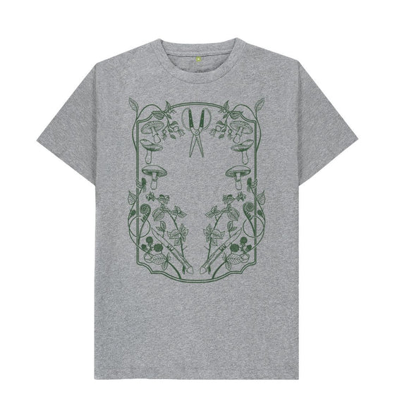 The Forager's T-Shirt, Athletic Grey; An Adventurer T Shirt from Hord. 