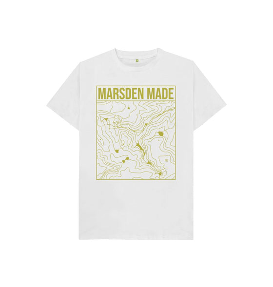 White Kids Marsden Made T-Shirt, a kids tee from Hord.