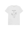 White Kids Northern T-Shirt, a sustainable children's clothing from Hord.