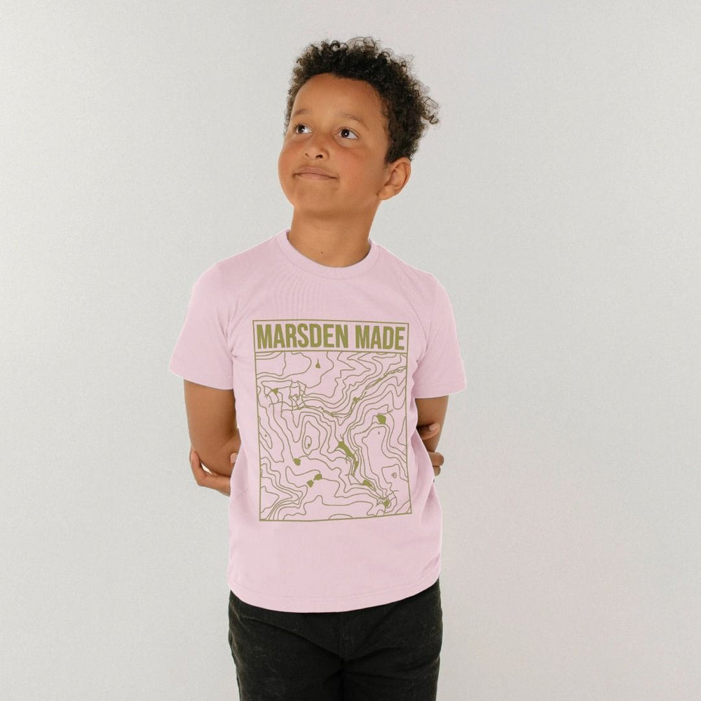 
                  
                    Kids Marsden Made T-Shirt in Muave, a kids tee from Hord.
                  
                
